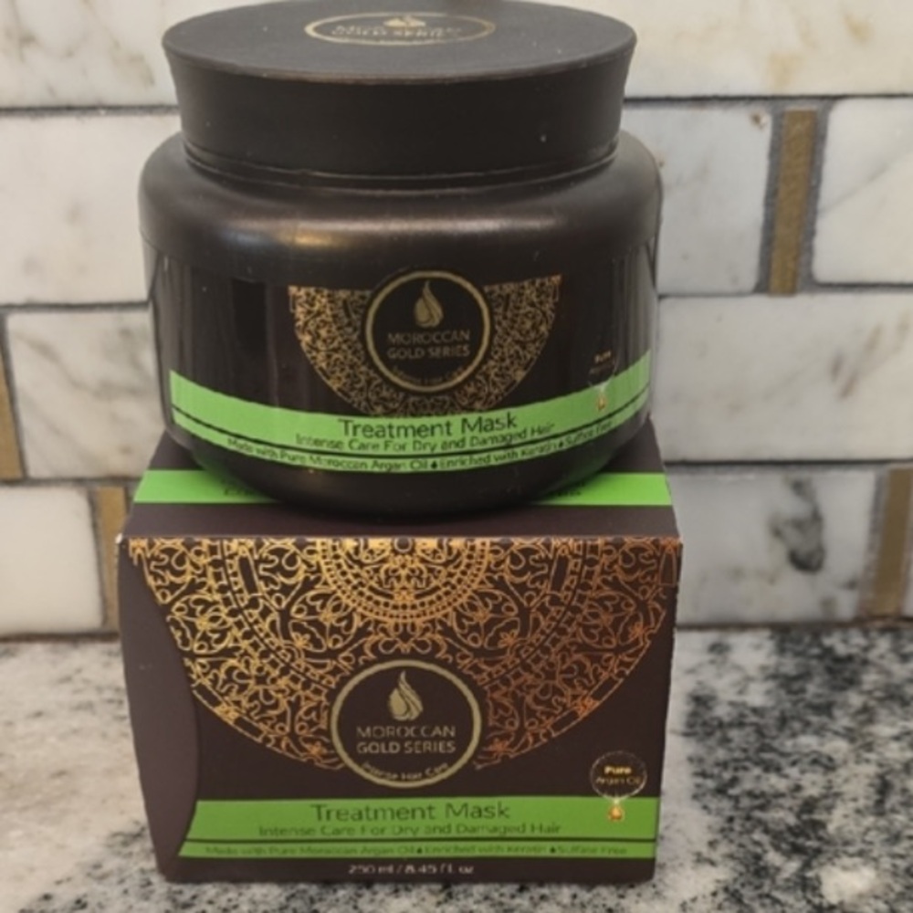 Moroccan Gold Series for damanged hair
